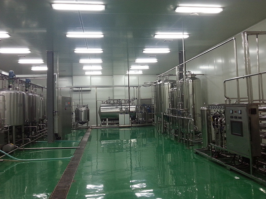 500-20000l/h UHT দুধ উত্পাদন লাইন জন্য উন্নত প্রযুক্তি পেশাদারী UHT দুধ প্রক্রিয়াকরণ সরঞ্জাম সঙ্গে SUS304/316