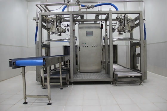 কাস্টমাইজড উচ্চ মানের 2-220l BID এসেপটিক ফিলিং মেশিন জন্য দুধ / রস / তেল Sus304/316