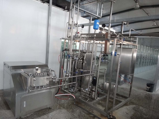 কাস্টমাইজড 500-20000L/H প্যাস্টুরাইজার মেশিন পিএলসি 500-20000L/H স্টেরিলাইজার সহ আপেল / কমলা / নারকেল প্রক্রিয়াকরণ লাইন জন্য SUS304/316