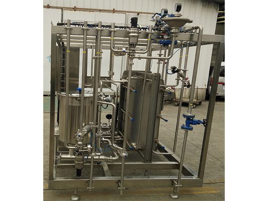 কাস্টমাইজড 0.5-20T/H Pasteurizer For Orange/Apple/Coconut Juice Processing Line PLC SUS304/316 সহ পাস্তুরাইজেশন মেশিন