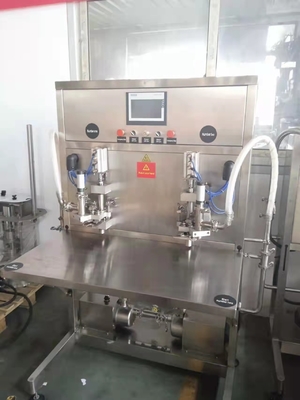 SUS304/316 সহ 2L / 10L / 25L BIB দই / কফি / রস ফিলার জন্য নতুন উচ্চ ব্যয়বহুল অ-অসেপটিক BIB ফিলিং মেশিন