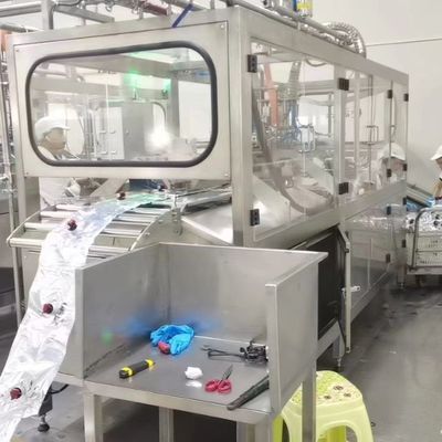 Automatic 1-220L Double Head Aseptic Bag Filling Machine SUS304 for Juice Milk Puree Packaging