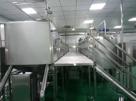 500-20000l/h UHT দুধ উত্পাদন লাইন জন্য উন্নত প্রযুক্তি পেশাদারী UHT দুধ প্রক্রিয়াকরণ সরঞ্জাম সঙ্গে SUS304/316