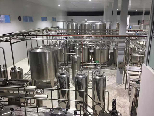 কাস্টমাইজড আইসক্রিম প্রসেসিং লাইন সম্পূর্ণ নরম / হার্ড আইসক্রিম উত্পাদন উদ্ভিদ দুগ্ধ শিল্পের জন্য আইসক্রিম মেশিন