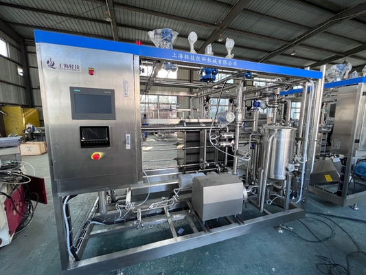 পেশাদার 500-20000L/H পেস্টুরাইজড দুধ প্রক্রিয়াকরণ লাইন পিএলসি খরচ পরিষেবা সহ উন্নত পেস্টুরাইজড দুধ মেশিন